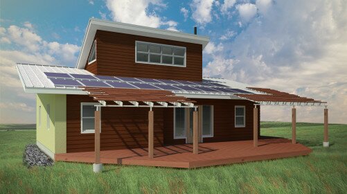 Sustainable Native Communities Collaborative home design CREDIT Make It Right