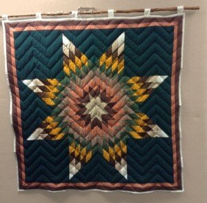 Final Star Quilt On Quietude Wall Paint