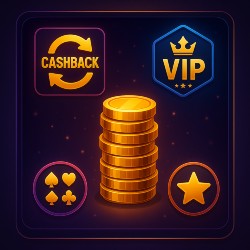 Casinon utan svensk licens som erbjuder cashback, lojalitetsbonusar och VIP-program för svenska spelare